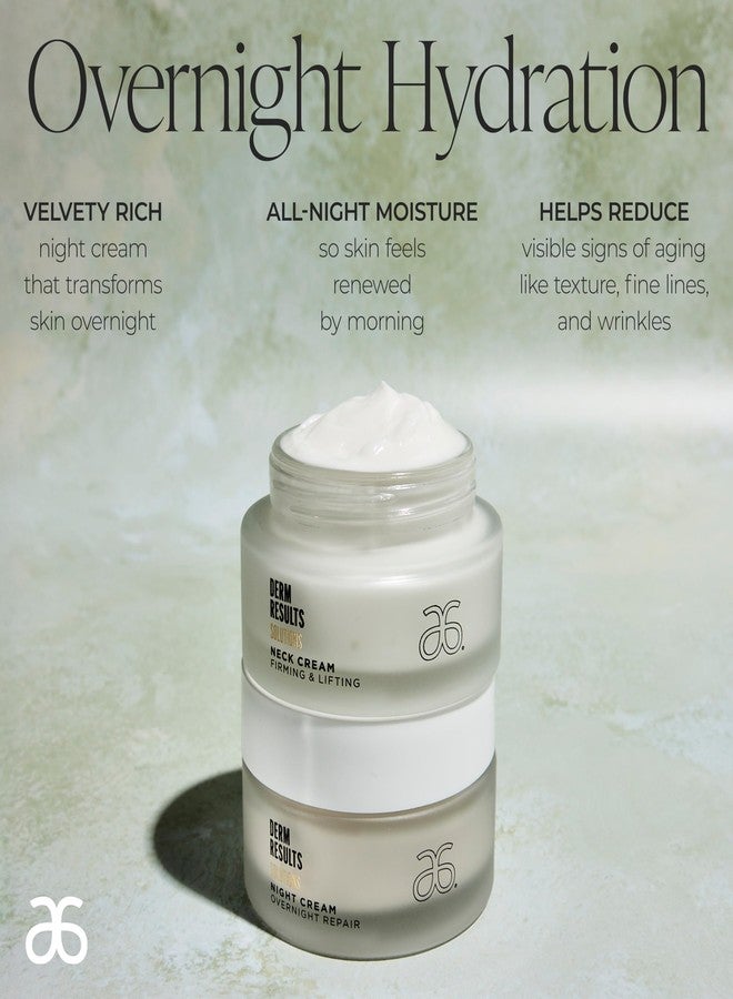 Arbonne DermResults Solutions Night Cream – Hydrating Overnight Moisturizer with Tri-Lipid Complex, Mango Butter, Vitamin E acetate, and Red Maple Bark Extract, 1.7 oz / 50 ml, by Arbonne. - Image 2